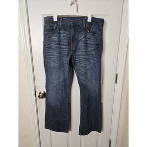 Levi's Jeans Mens 38x30 Blue 527 Bootcut Slim Fit Western Cowboy  Workwear